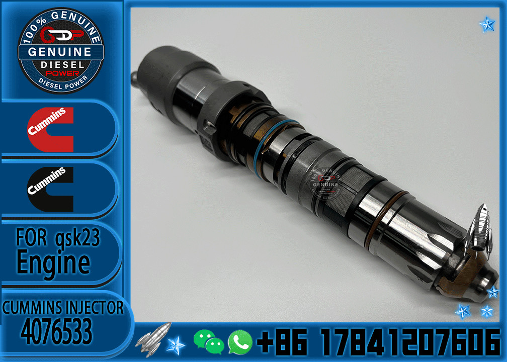 4088431 Genuine Diesel Engine Common Rail QSX15 Fuel Injector 4076533 4902827 4062090 4077076