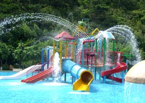  Parent - Child Water Playground Equipment Theme Play For 30 Riders Manufactures
