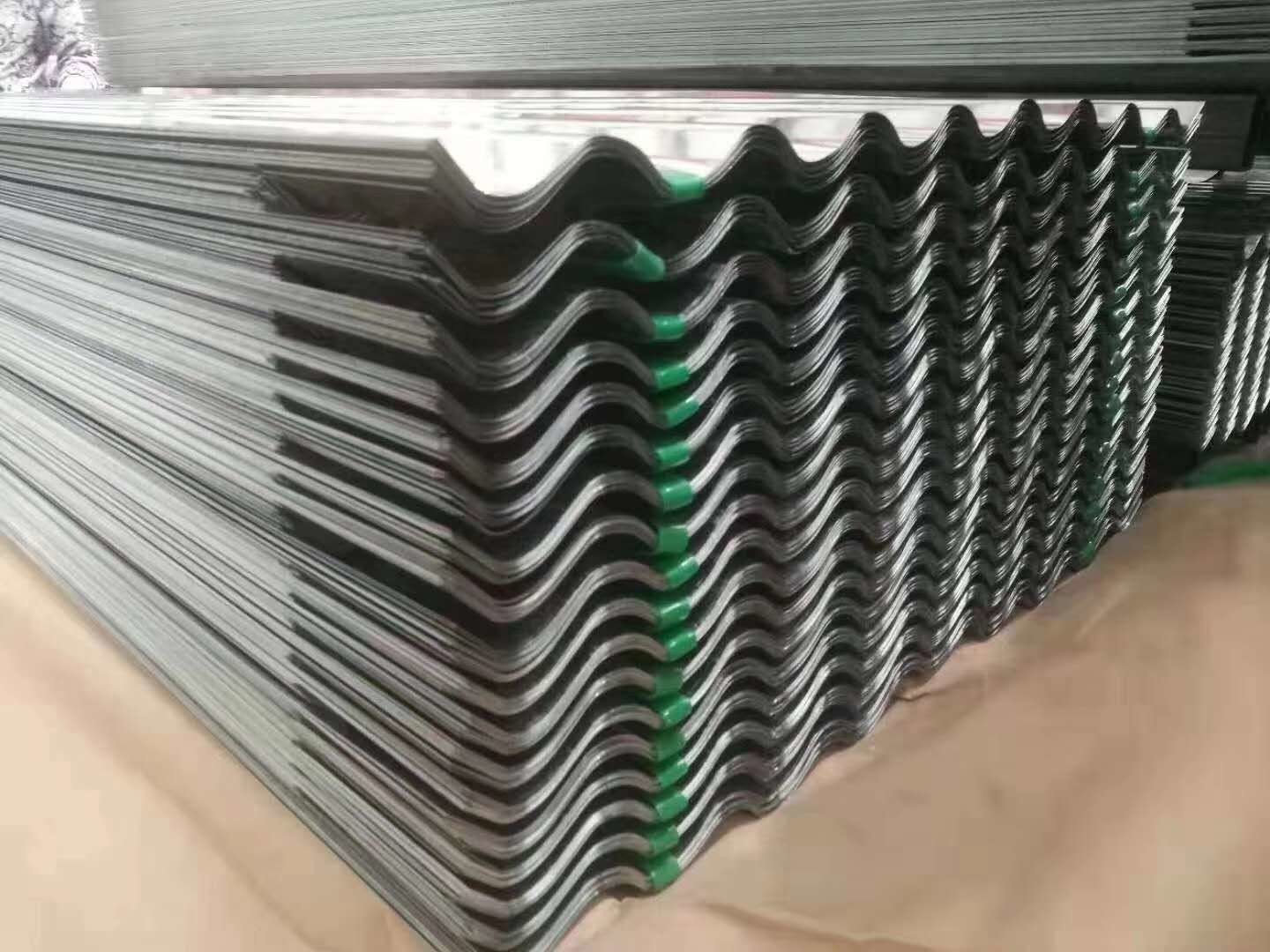 AS 1397 G550 / ASTM A653 Galvanised Corrugated Steel Roofing Sheets Corrugated Roofing Metal Sheets