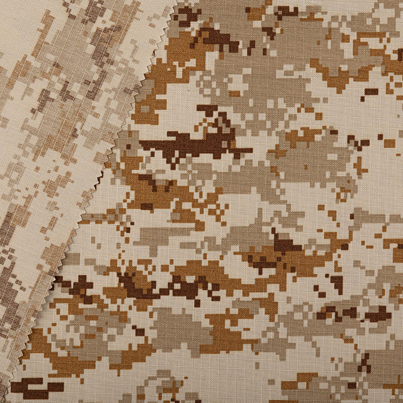 Military Cloth Tactical Uniform Fabric Teflon Three-proof / Anti-infrared / Anti-ultraviolet / Anti-mosquito Camouflage Cloth