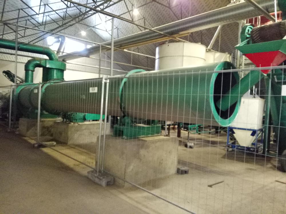 Organic Fertilizer Granules Rotary Drum Cooler