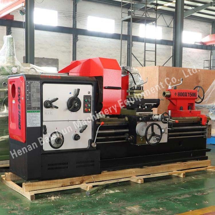 Ordinary Lathe Guide Rail Width of 600 mm of Heavy-Duty Cw6180b Horizontal Manual Lathe