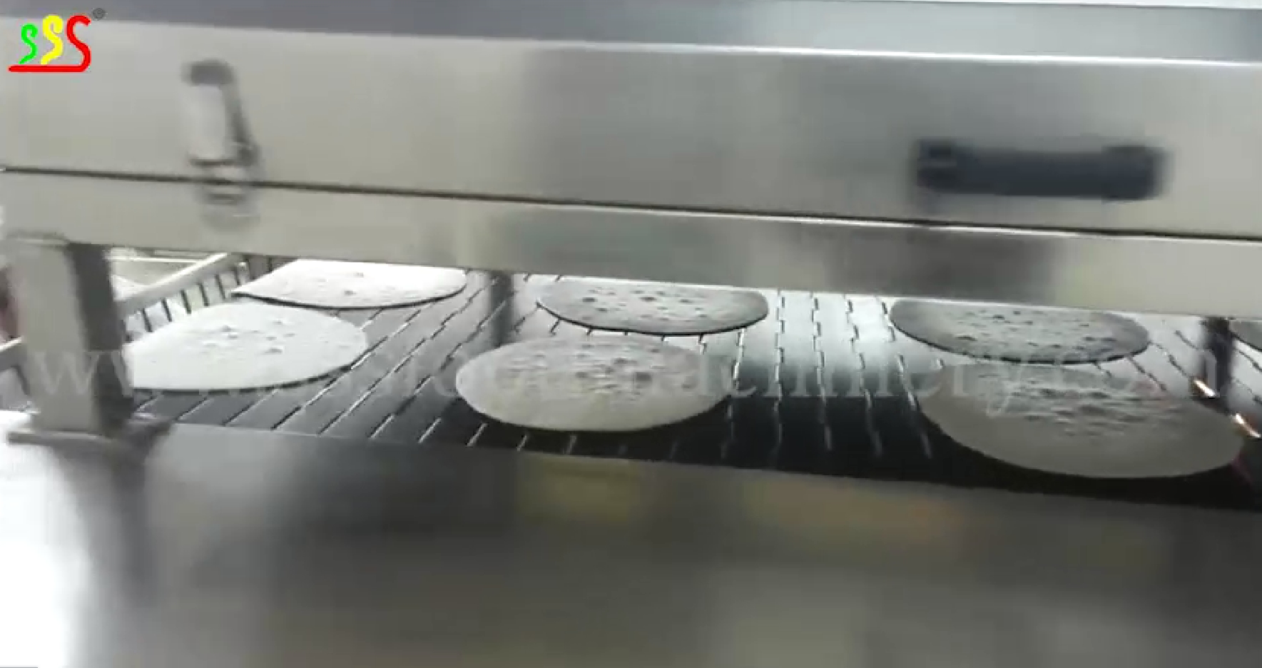 900pcs/H 300mm Tortilla Making Machine Silver 304 Stainless Steel