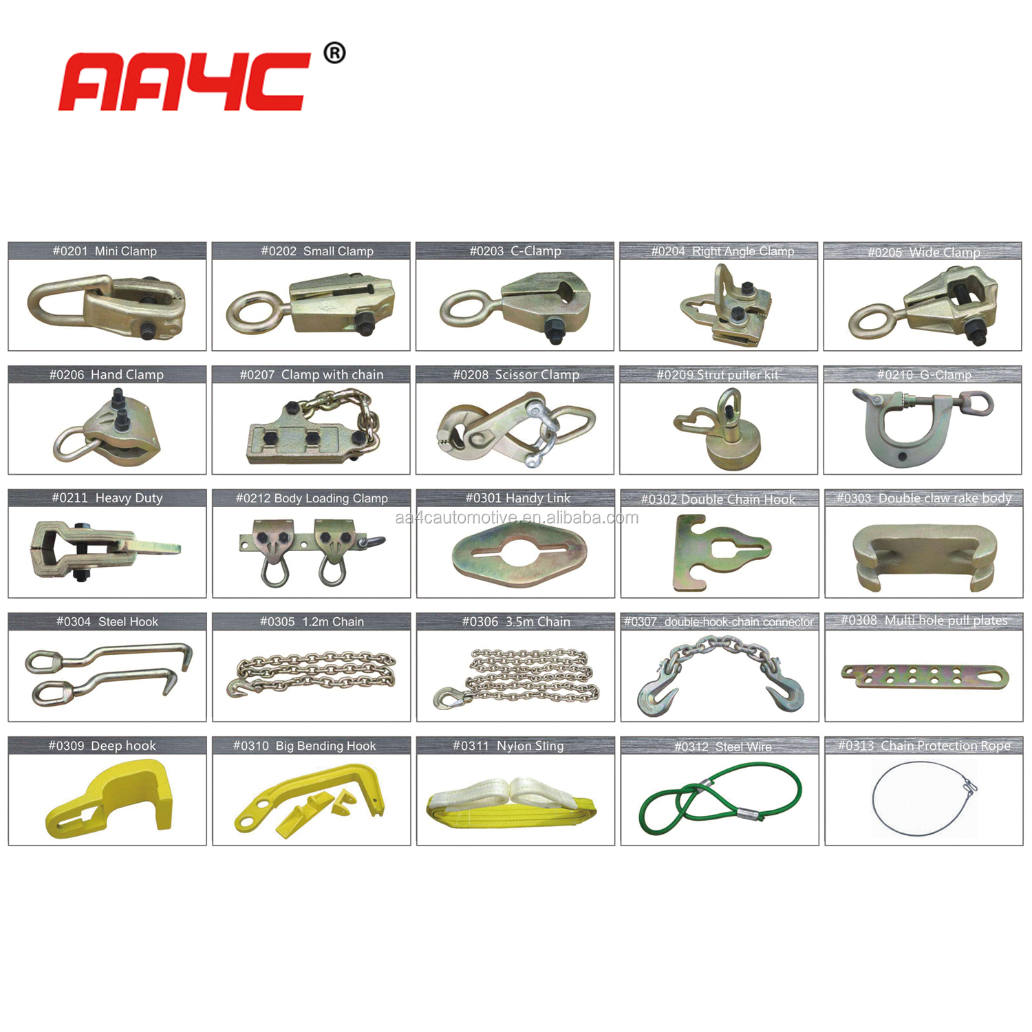 AA4C Mobile car Body Frame bench chassis straightening machine AA-ACR169