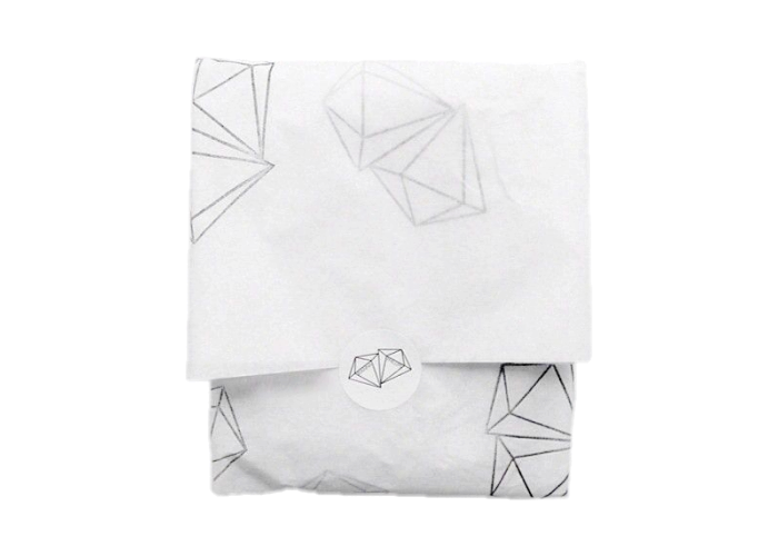 One side glossy White MG Sulphite Tissue Paper for gift packaging