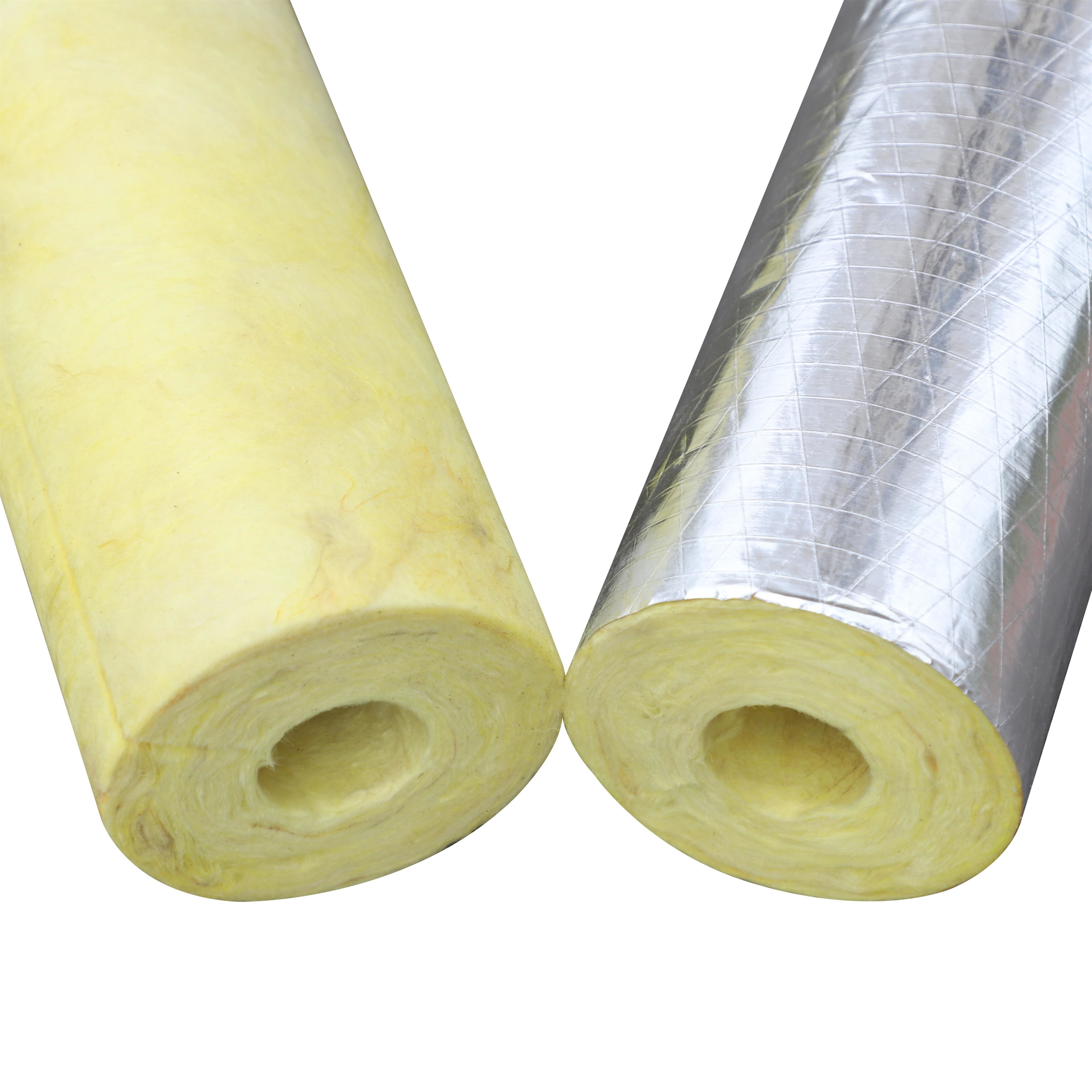 Protect Hot / Cold Water fiberglass pipe insulation Environmentally-friendly