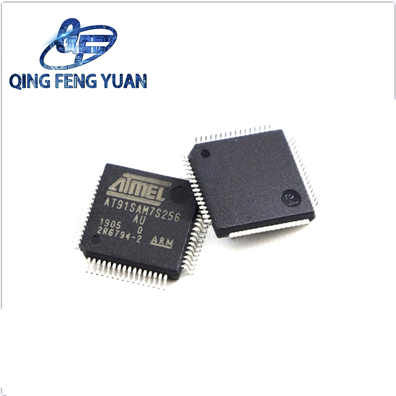 Atmel At91sam7s256d-Au Arm Microcontroller Electron Compon Ic Chips Electronic Components Integrated Circuits AT91SAM7S256D-AU