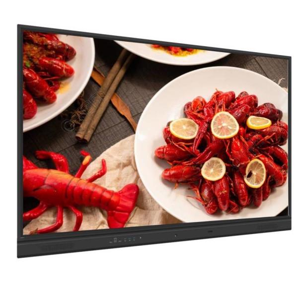 LCD Smart Board Android 13 55 65 75 86 98 Inch 40 Touch Points Whiteboard TV