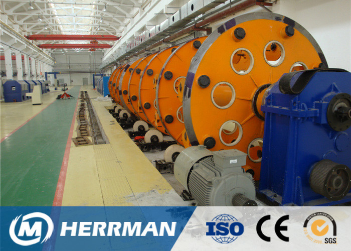 Horizontal Transformer Wire Cable Production Line With Touch Panel Function Input / Display