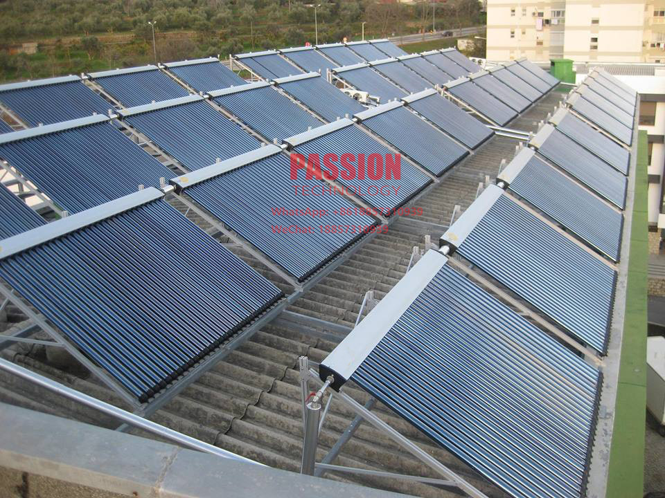 20tubes Pressure Solar Collector Black Frame Heat Pipe Solar Thermal Heater