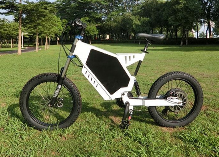 Fat Shock Absorber Electric Assist Mountain Bike Eco - Friendly For Adult