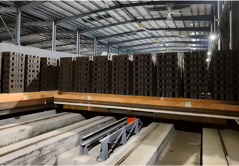 Automatic Brick Burning Machine Brick Tunnel Kiln For Automatic Brick Production Plant