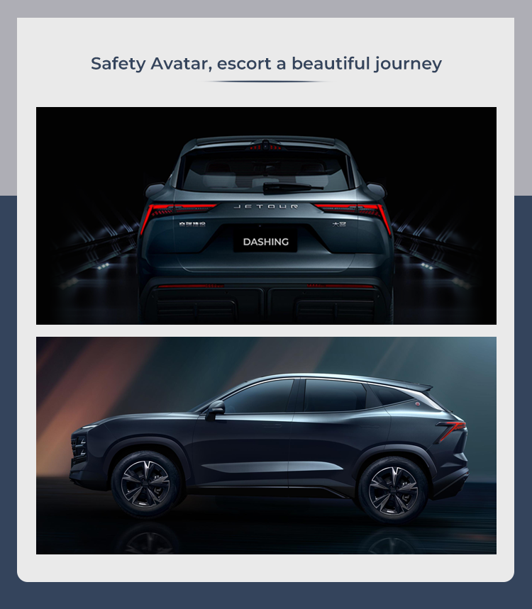 2023 Chinese Jetour Dashing 5 Door 5 Seats SUV 1.6T DCT Jetour Gasoline Car