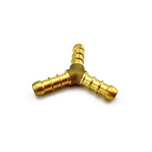 Customized Precision CNC Machined Brass Pipe Fitting for Customized Applications
