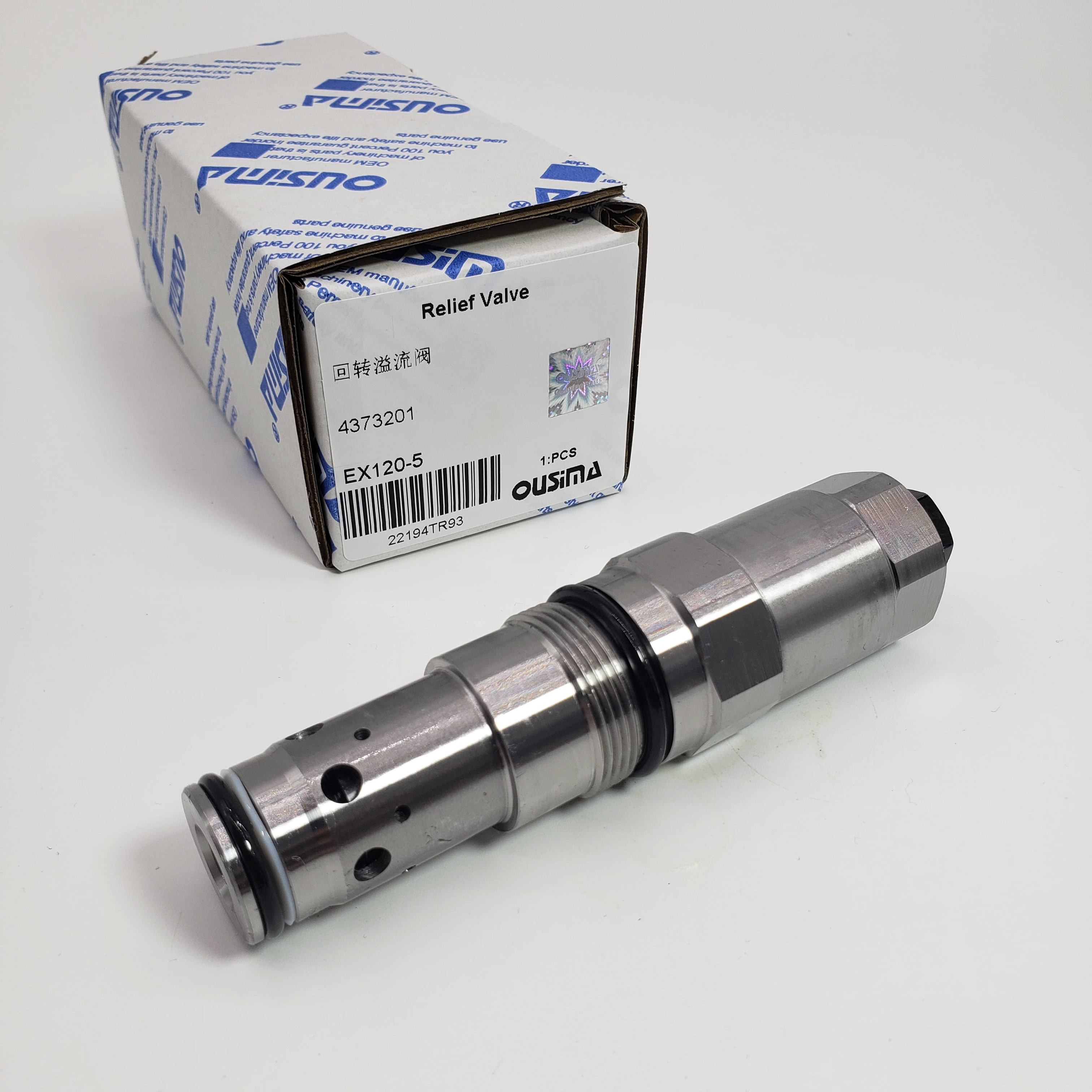4373201 Swing Motor Relief Valve For Hitachi EX120-5