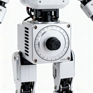 Precision Waist Rotation Servo Seat for Humanoid Robots Custom CNC Machining