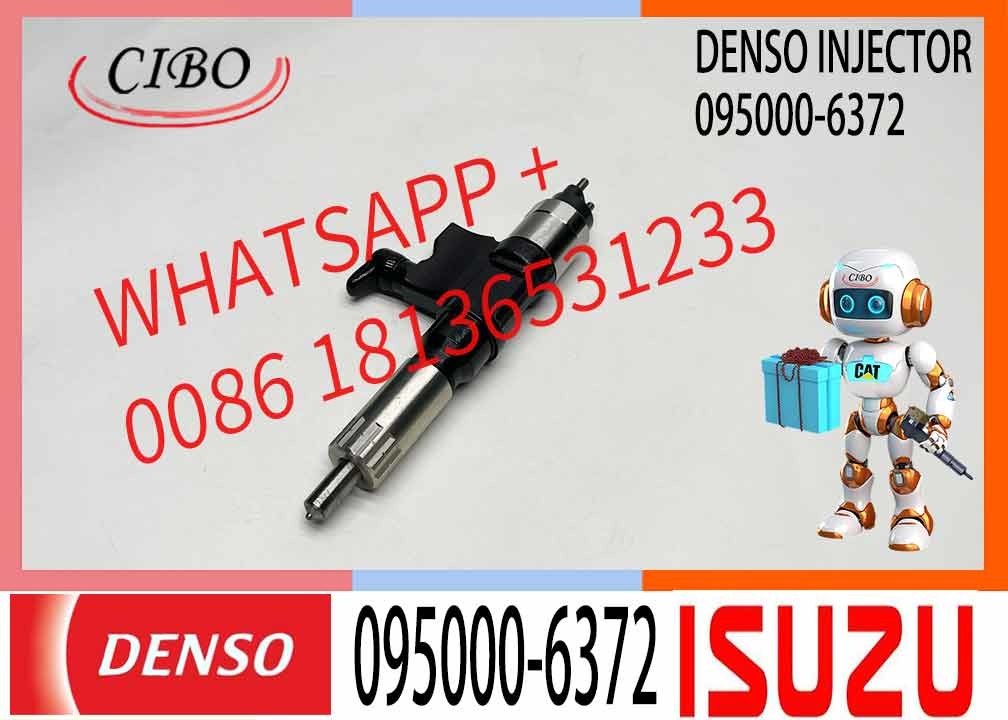 High Quality Common Rail Injector 8-97609789-5 8-97609789-6 8-97609789-2 095000-6372 for 4HK1 6HK1 Diesel Nozzle