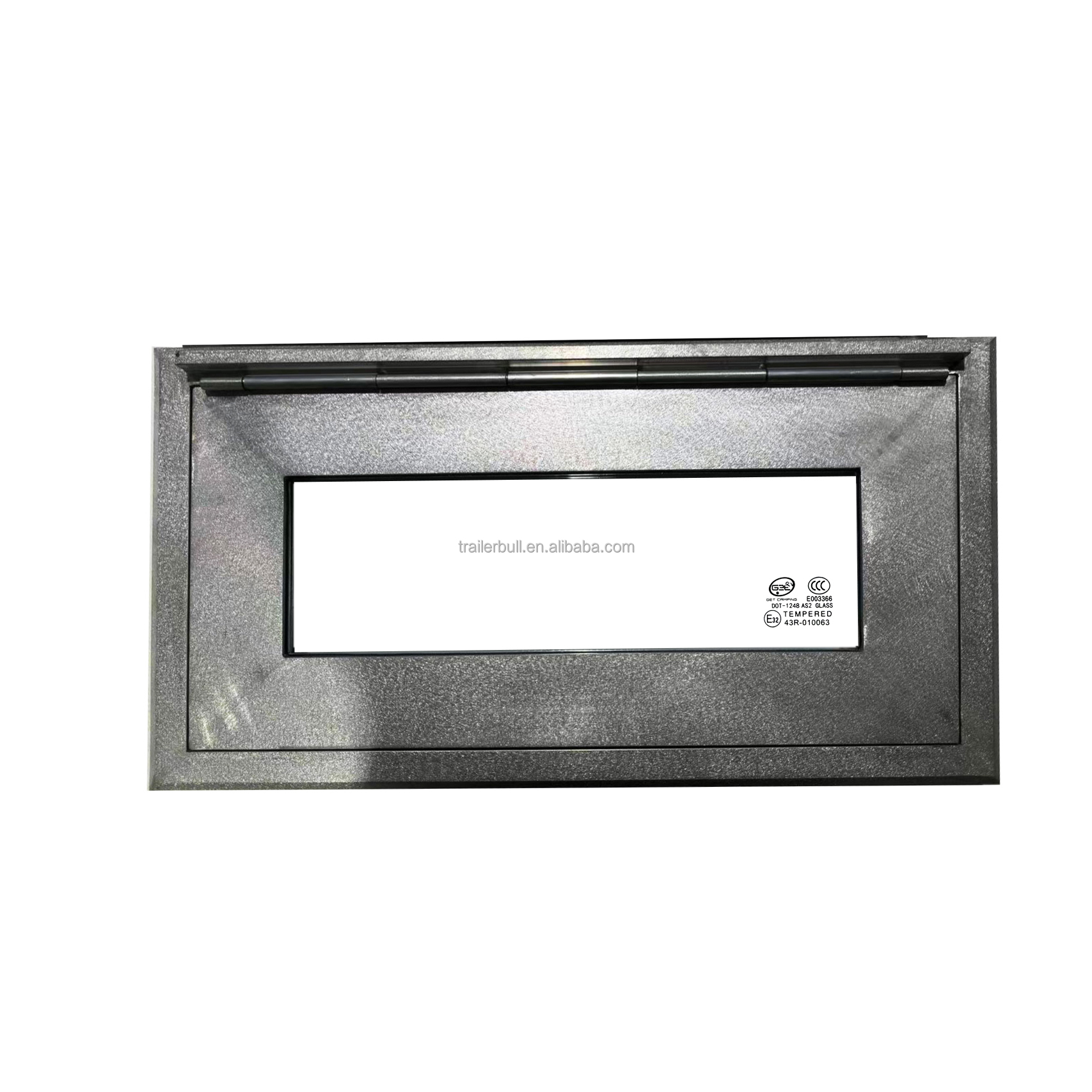 Max. Open at 65 Degrees Customizable Tempered Glass Expedition Windows for RV Trailers
