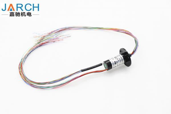 Quality Miniature Power Slip Ring With B Type Flange , 2A mini electrical capsule slipring for Medical equipment for sale