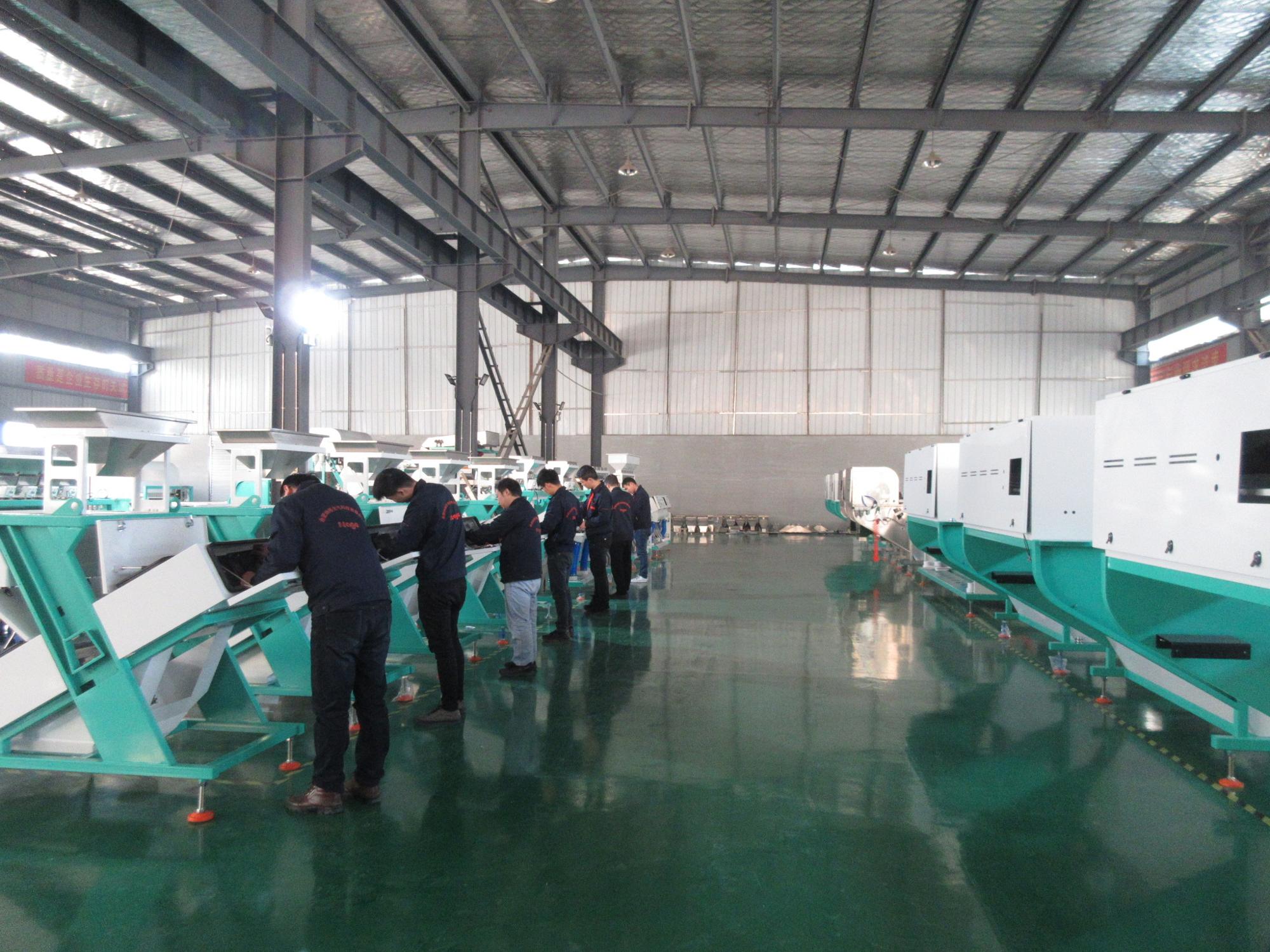 LED Source 1 Chute Bean Color Sorter Machine Easy Operation For Farms
