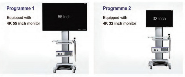 BTH-9211 IPX8 4K UHD Medical Endoscope Camera System With Multilingual Menu