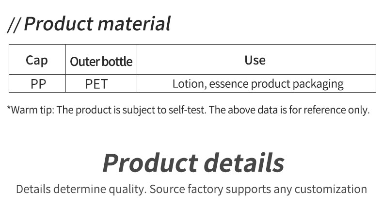 Customized 100ml Plastic Cosmetic Bottles Empty Aromatherapy Bottle With Electroplate
