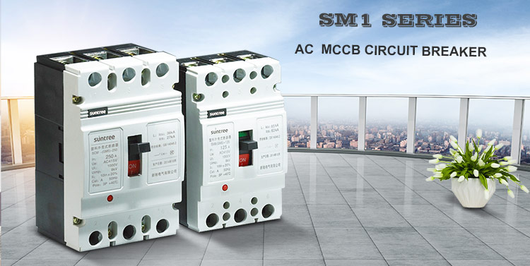 Mccb 35Ka Moulded Case Circuit Breaker 4P 1250A Anti Vibration