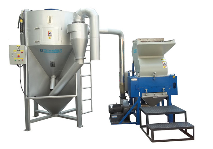 5HP Wasted Plastic Crusher Machine, Plastic Single Chipping Crusher Equipment