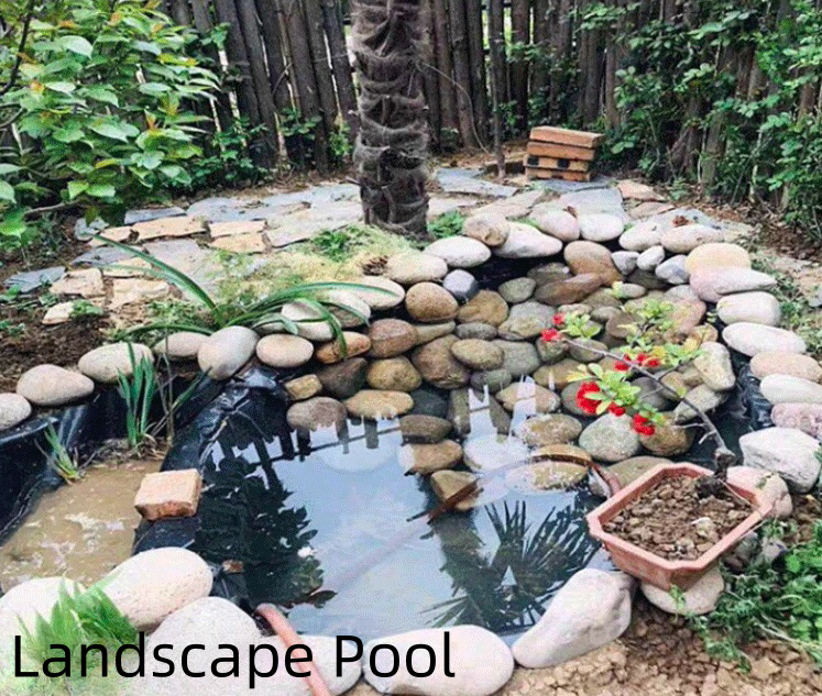 Outdoor Double Smooth Geomembrane for Fish Pond Liner and Landfill Sites Directly Sold