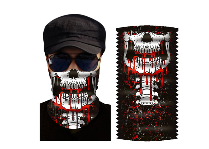 Polyester Pentagram Jumper Scarf Graphic Print Bandana