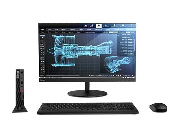 Lenovo ThinkStation P340 Tiny i5-10500 8G 512G SSD Desktop Mini PC for Business Needs
