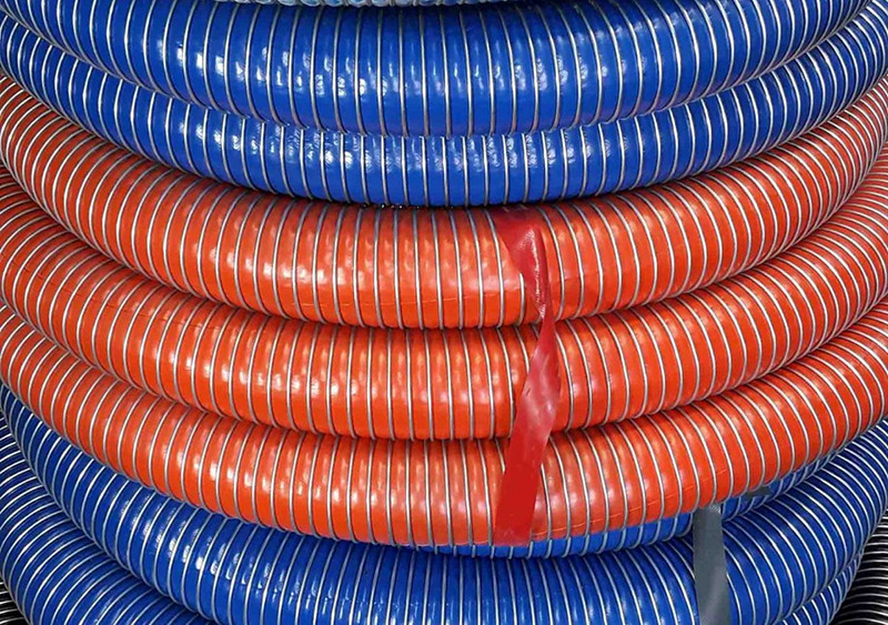Industrial Chemical Cargo Composite Hose Fittings Customized