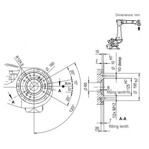 KUKA 120 R3200 PA Robot