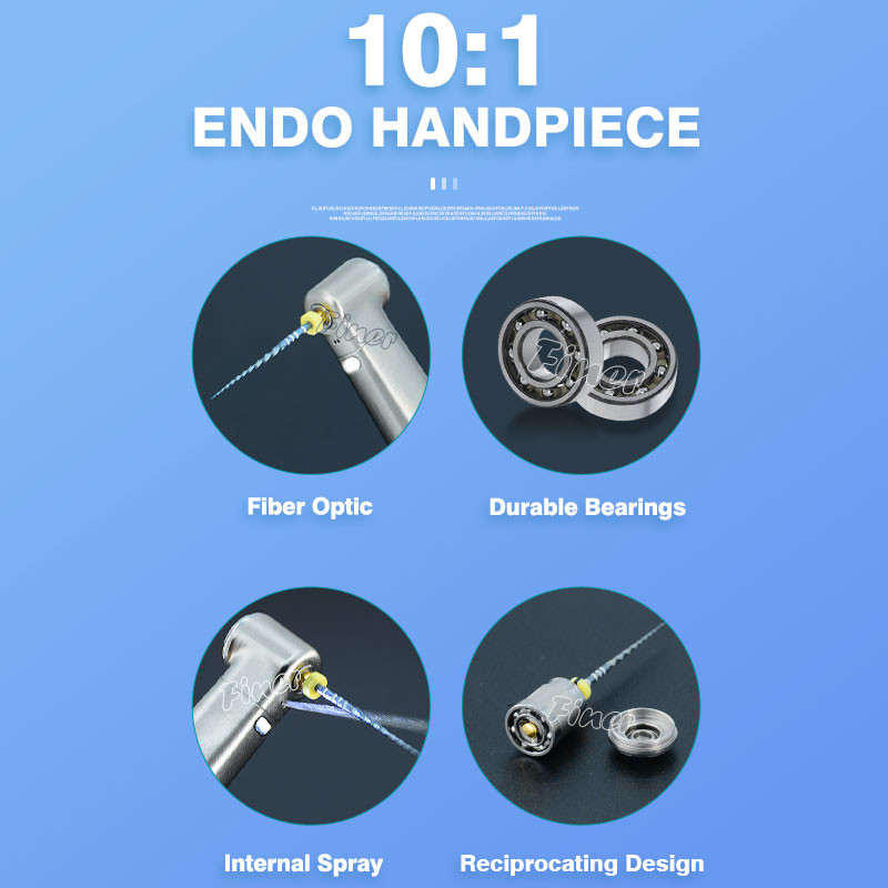 Reciprocating Handpiece 10:1 Endodontic Treatment With Fiber Optical