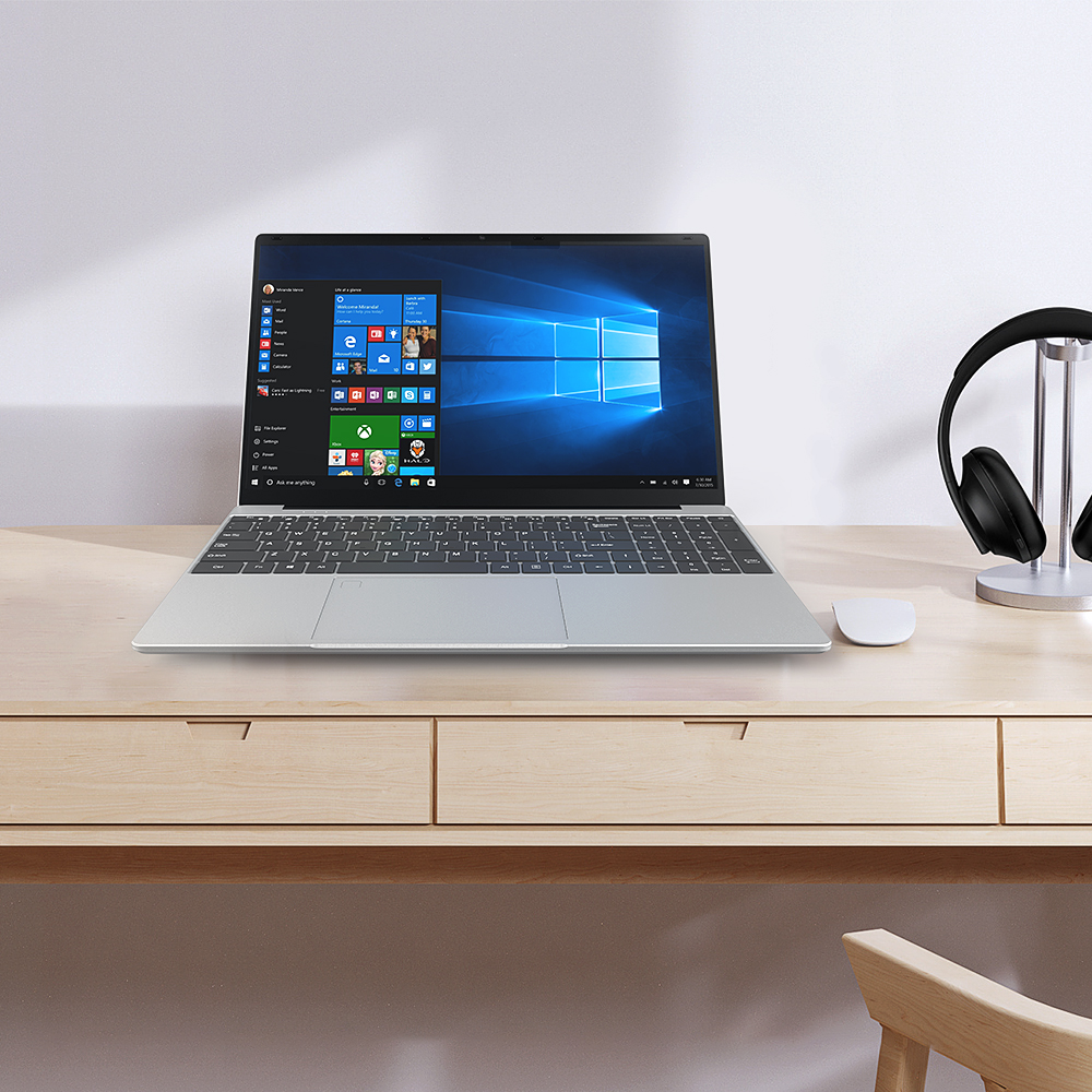 15.6inch Slim Business Notebook Laptops with Quad Core Processor and Intel N95 RAM 16GB Plastic Body Material