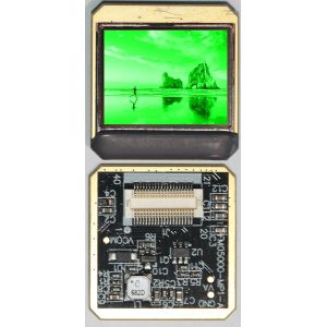 High Brightness 0.96 Inch Silicon Micro OLED Microdisplay 20.1mm×15.15mm Active