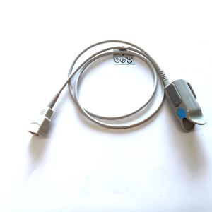 Novametrix Reusable Spo2 Sensor 1.1m Length DB 6 PIN Finger Clip Latex free