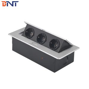 for multifunctional office furniture desktop pop up socket box