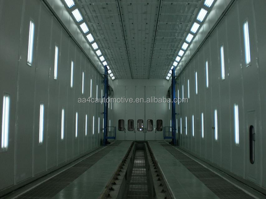 AA4C Spray booth with water base paint   AA-SB601