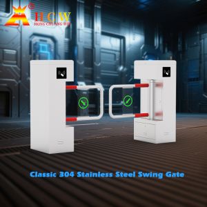 HCW Access Control Office Security Turnstile Face Recognition Turnstile 40