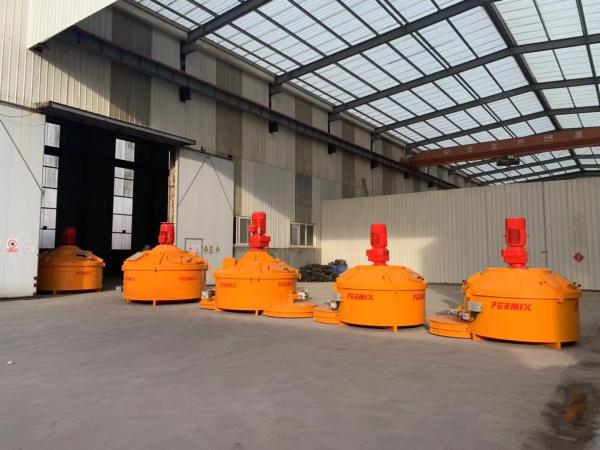 Refractory Materials Concrete Mixing Equipment Concrete Block Mixer Simple