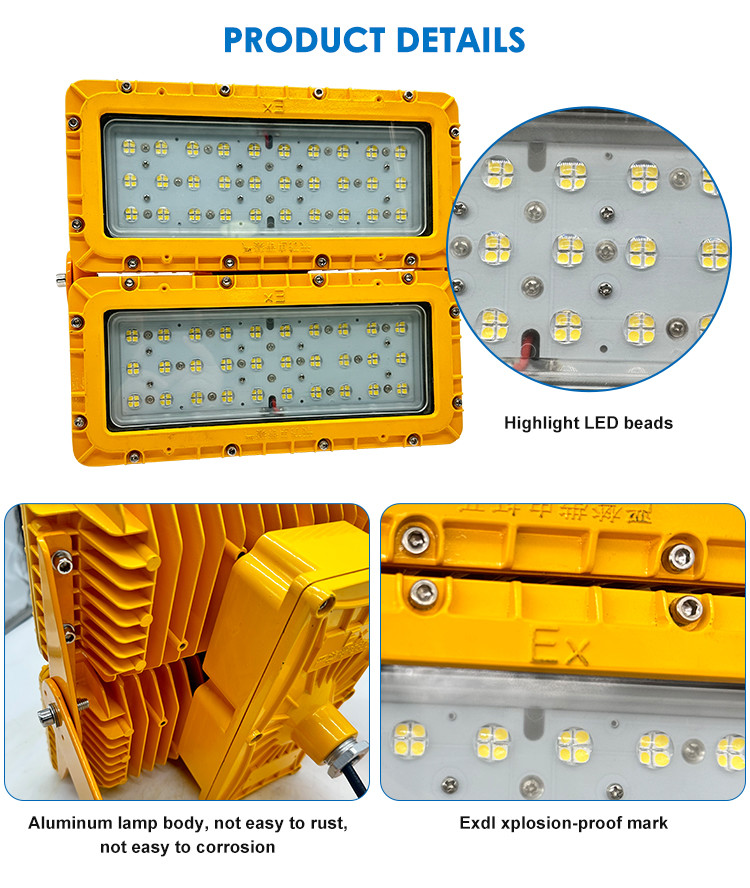 52000lm 400W LED Explosion Proof Lighting For Hazardous Location