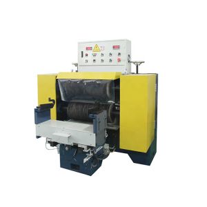 China Double Sided Silverware Polishing Machine , Industrial Cutlery Buffing Machine on sale