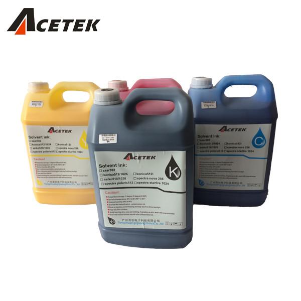 Acetek Screen Inks And Solvents High Resistance For Koncia 512 42pl 30pl Print