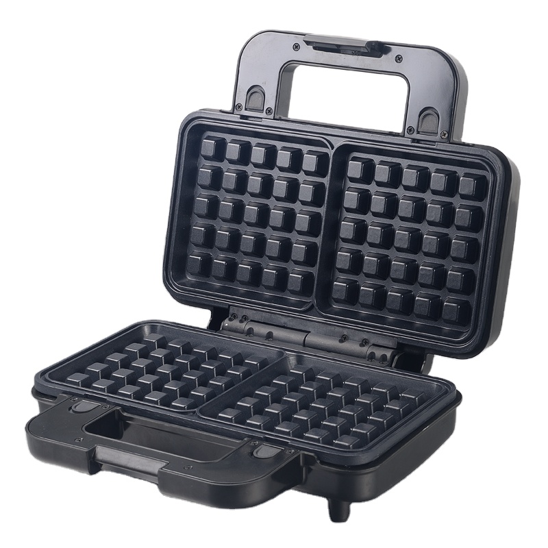 2 Slice Deep Fill Sandwich Maker Detachable Donut Pancake Maker Bbq Grill Non-Stick Coating Kitchen Cooking Appliance