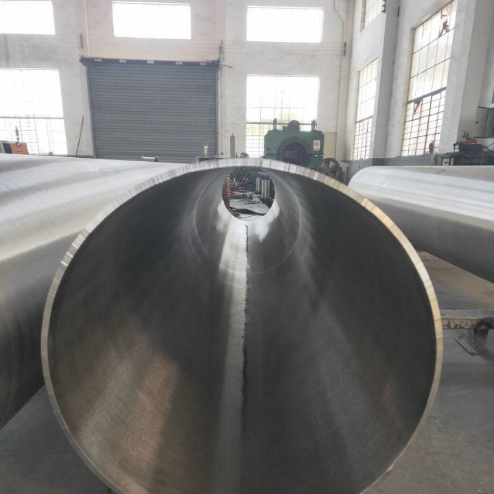 Submerged Arc Welded Stainless Steel Pipe 347 LSAW Steel Pipe OD 120mm