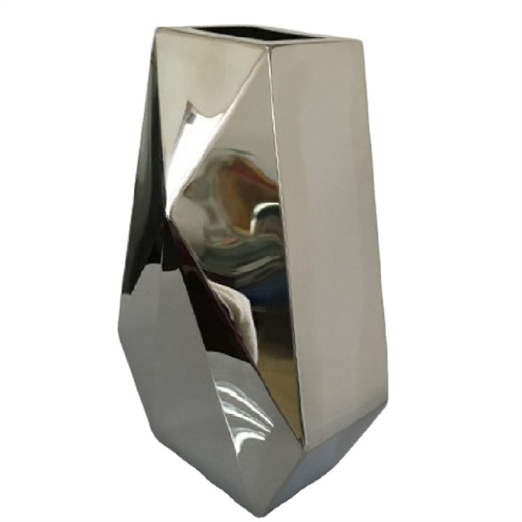 Decorative aesthetic cone flower pots geometric stand planter