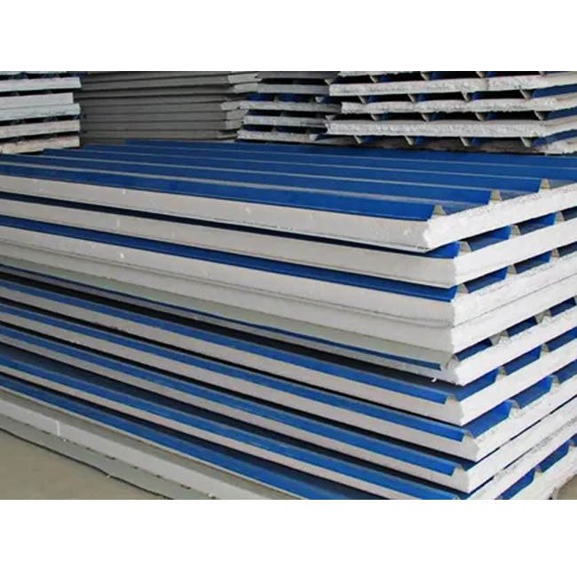 Anti Corrosion EPS Roof Panel Expanded Polystyrene Foam Color Steel Sandwich Board