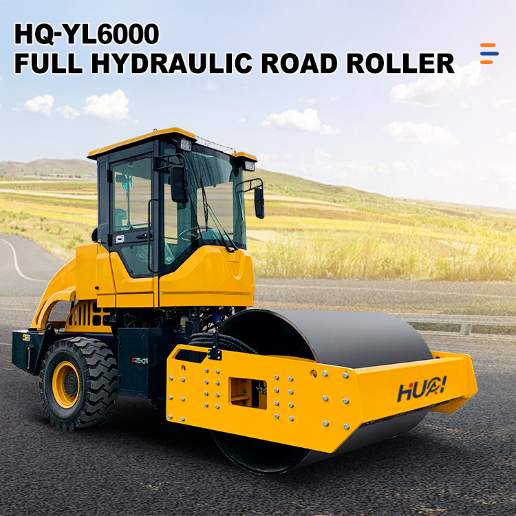 Kawasaki Hydraulic Valve Vibration Road Roller Compactor for Construction Project