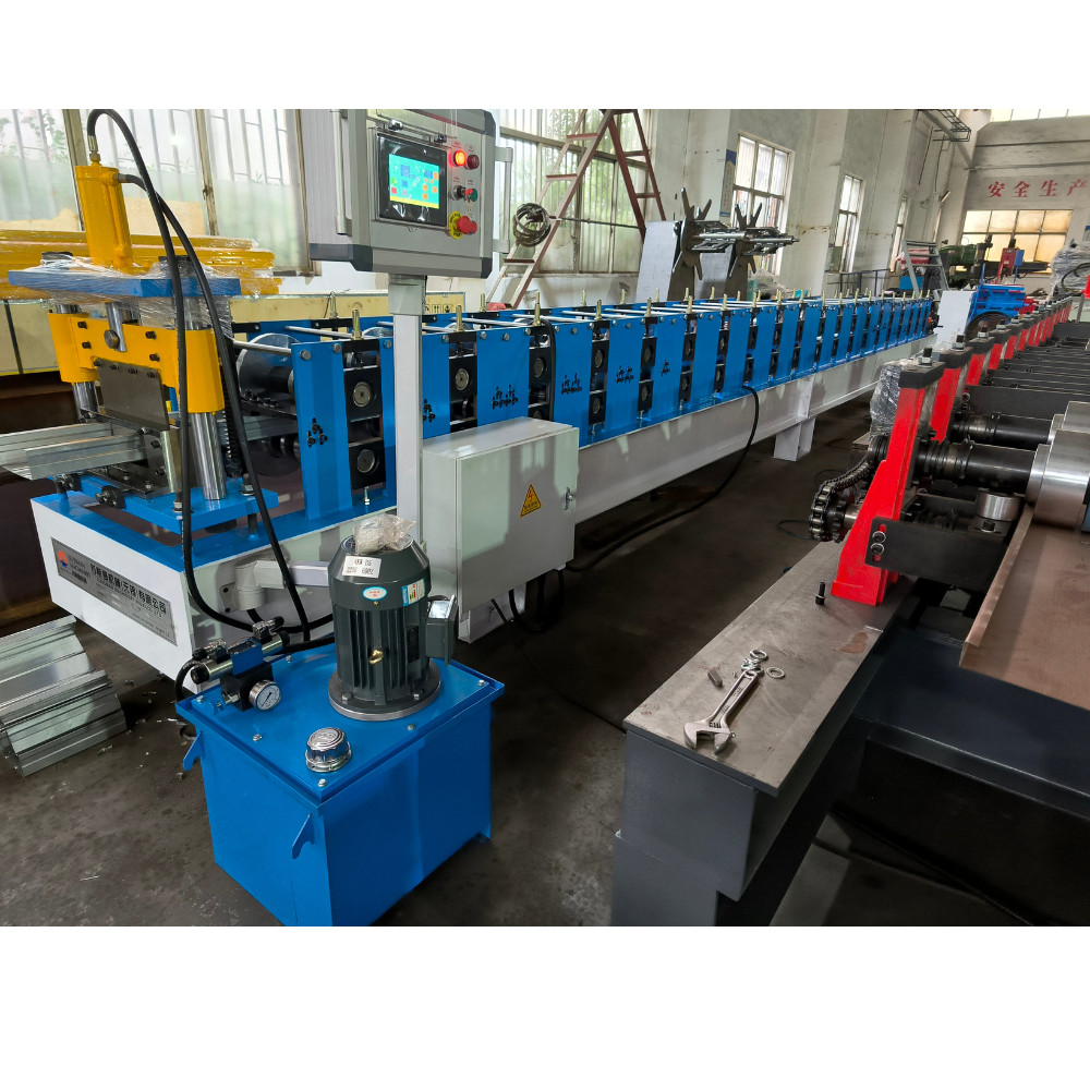 USA Popular Galvanized Steel Beam Standing Roll Forming Machine